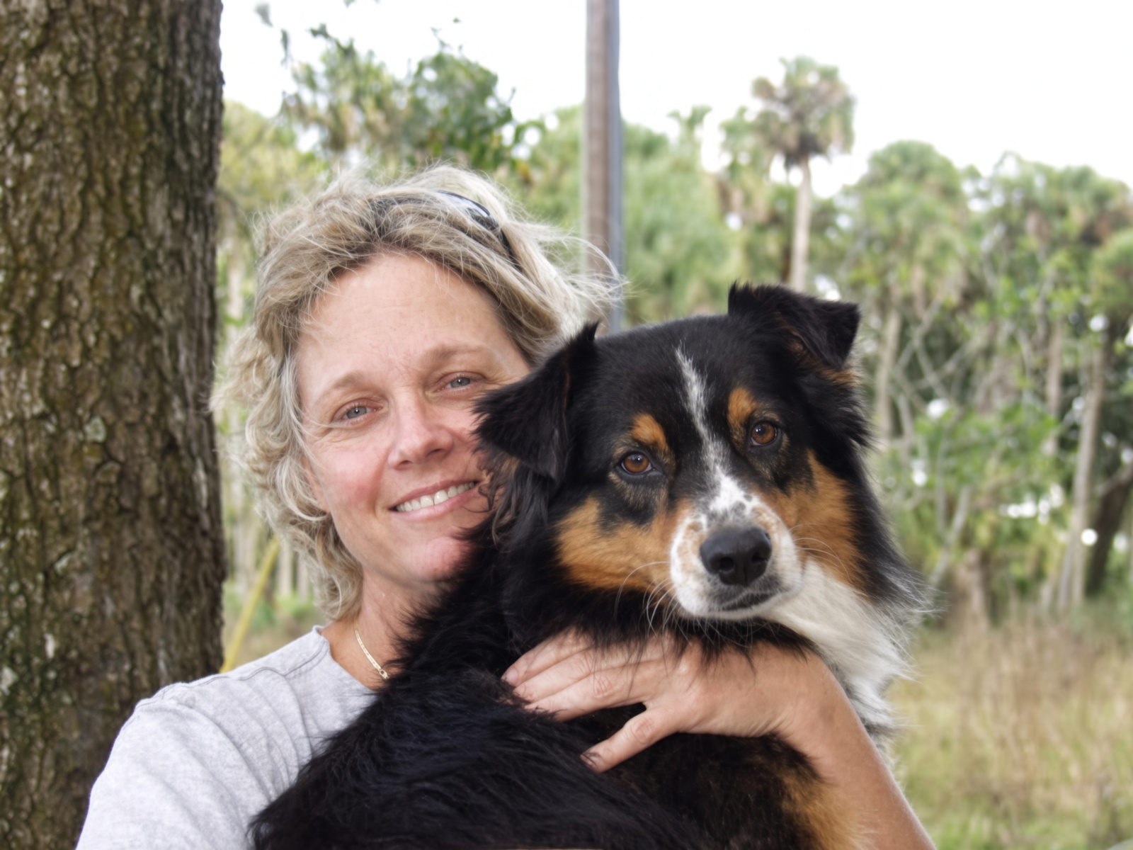 Woman and dog, Museum Grade restoration by Creations By Clyde after